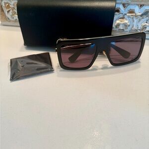 MaxMara Gold Frame Glasses